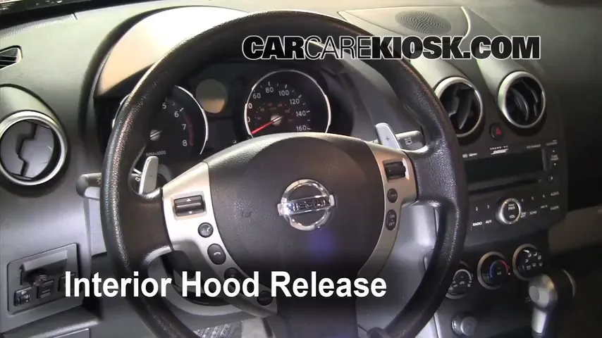2008 Nissan Rogue SL 2.5L 4 Cyl. Hood